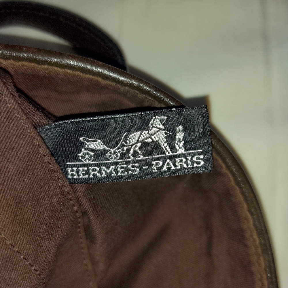 HERMES Brown / Gold Chennai PM Tote - Picture 2 of 8